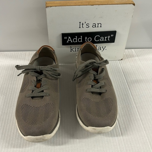 Propet Women's Tan and Cream Sneakers - Picture 2 of 8